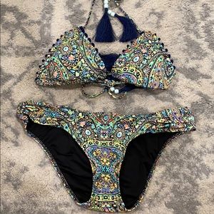 Victoria’s Secret Colorful Tassel String Bikini